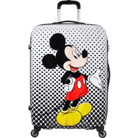 American Tourister Disney Legends Large Check-in Mickey Mouse Polka Dot