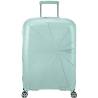 American Tourister StarVibe Medium Check-in Metallic Surf Blue