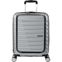 American Tourister Flashline Cabin luggage 15.6" Sky Silver