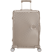 American Tourister Soundbox Alu Medium Check-in Bronze
