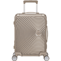 American Tourister Soundbox Alu Cabin luggage Bronze