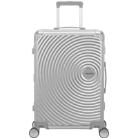 American Tourister Soundbox Alu Medium Check-in Silver