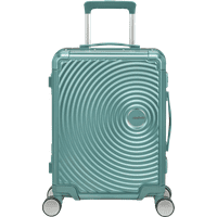 American Tourister Soundbox Alu Cabin luggage Dusty Turquoise