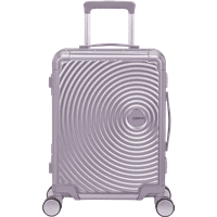 American Tourister Soundbox Alu Cabin luggage Stormy Lilac
