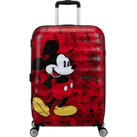American Tourister Disney Wavebreaker Cabin luggage Mickey Comics Red