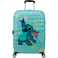American Tourister Disney Wavebreaker Cabin luggage Stitch Flower